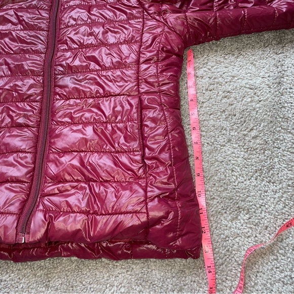 Active Usa puffer maroon jacket medium - Picture 5 of 10